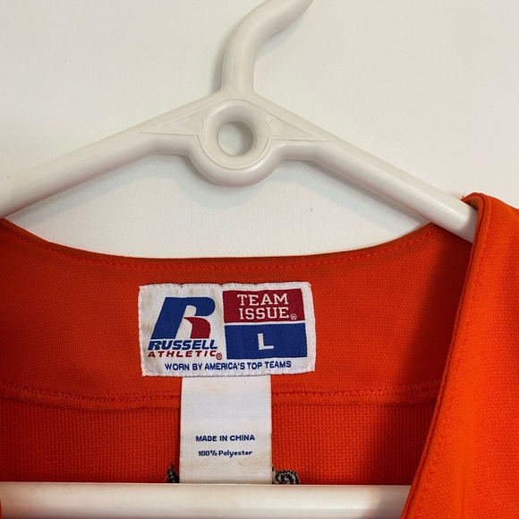 Russell Athletic Team Issue orange Cowboys jersey - Picture 5 of 6